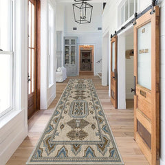 Vintage Oriental Hallway Rug Runner Kitchen Mat Non Slip Stair Carpet Runner