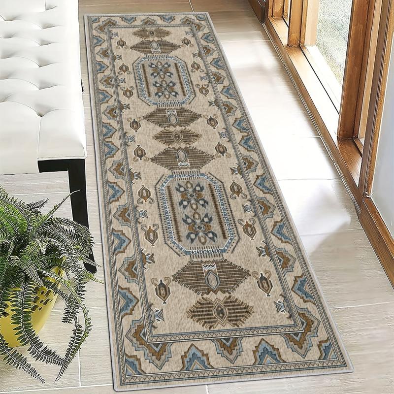 Vintage Oriental Hallway Rug Runner Kitchen Mat Non Slip Stair Carpet Runner