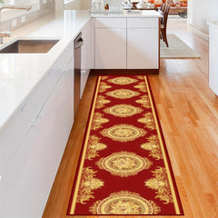 Moroccan Long Corridor Rug Retro Art Carpet Bohemian Soft Mat