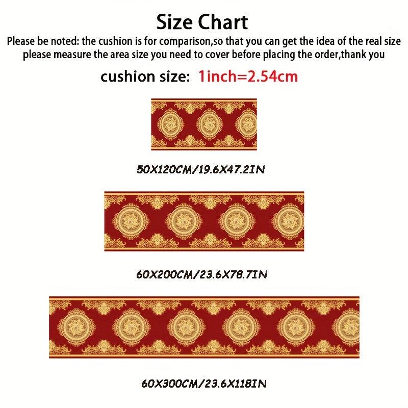 Moroccan Long Corridor Rug Retro Art Carpet Bohemian Soft Mat