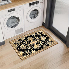 Vintage Boho Rubber Anti Slip Door Mat Absorbent Bath Mat