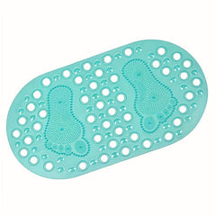 Anti-slip Shower Stall Mat with Drain Holes