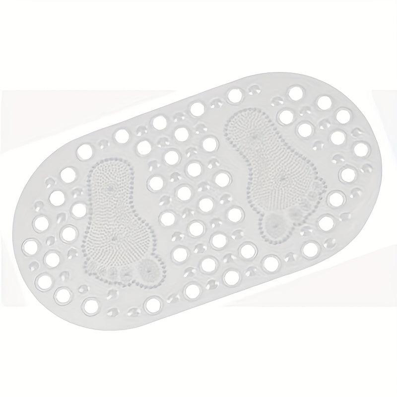 Anti-slip Shower Stall Mat with Drain Holes