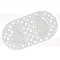Anti-slip Shower Stall Mat with Drain Holes