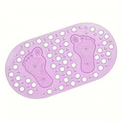 Anti-slip Shower Stall Mat with Drain Holes