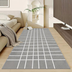 Soft Non-Slip Nordic Bedroom Carpet Machine Washable Runner Rug