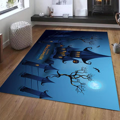 1pc HAPPY HALLOWEEN Kitchen Rug Non slip Washable Halloween Bedside Rug