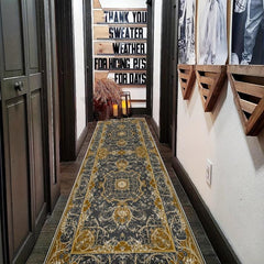 Washable Kitchen Runner Rug Persian Boho Hallway Rug Distressed Mats