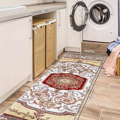 Vintage Medallion 2'X10' Runner Rug Foral Laundry Room Oriental HallW
