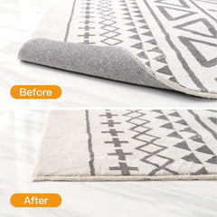 10pcs Rug Tape Double Sided Anti Curling Non Slip Reusable Rug Pad