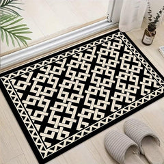 Geometric Area Rug Anti Fatigue Carpet for Living Room Bedroom
