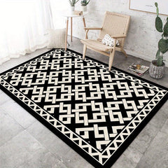 Geometric Area Rug Anti Fatigue Carpet for Living Room Bedroom