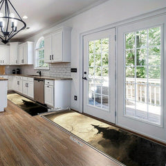 Soft Proof Kitchen Rug Waterproof Non Slip Runner Rug Bedside Rug