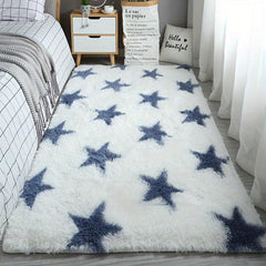 Star Plush Rug Non-slip Kitchen Floor Mat