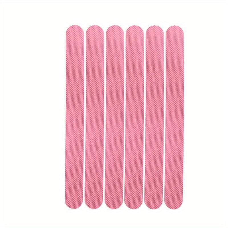6pcs Bathroom Bathtub Anti slip Stickers Peva Anti slip Tape Stair