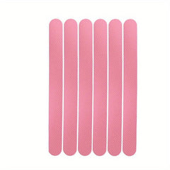 6pcs Bathroom Bathtub Anti slip Stickers Peva Anti slip Tape Stair