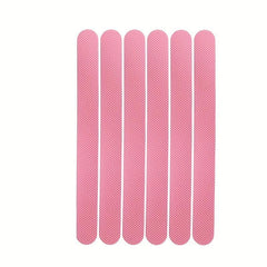 6pcs Bathroom Bathtub Anti slip Stickers Peva Anti slip Tape Stair
