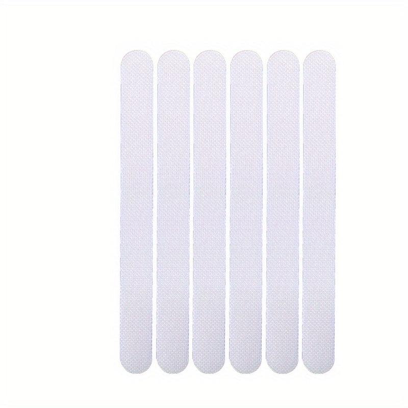 6pcs Bathroom Bathtub Anti slip Stickers Peva Anti slip Tape Stair