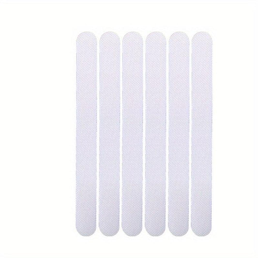 6pcs Bathroom Bathtub Anti slip Stickers Peva Anti slip Tape Stair