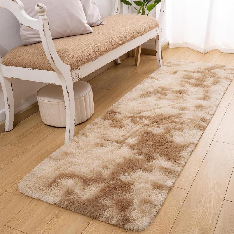 Soft Faux Fur Area Rug for Kids Play Room