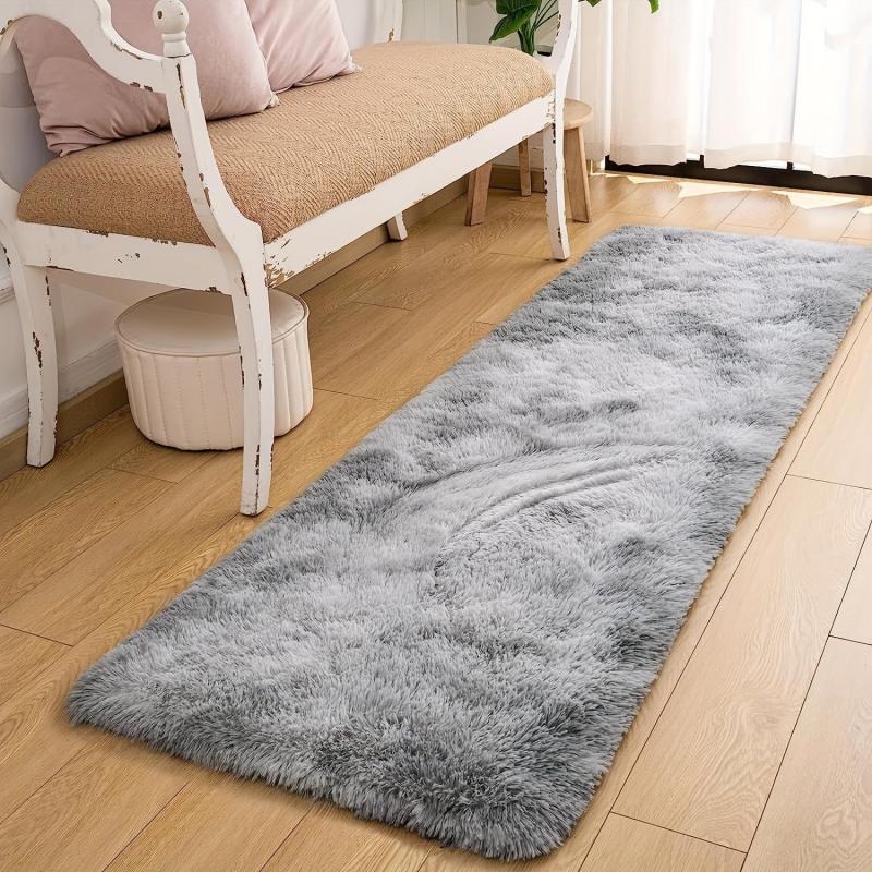 Soft Faux Fur Area Rug for Kids Play Room