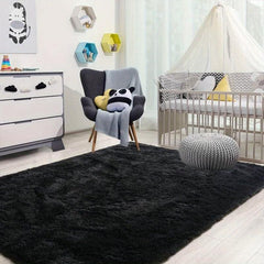 Soft Plush Shag Area Rug for Living Room Bedroom Home Decor Non Slip Washable