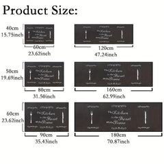 Waterproof Cushioned Kitchen Floor Mat - Anti Fatigue Non Slip Rug