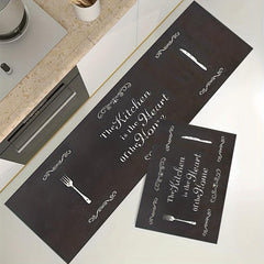 Waterproof Cushioned Kitchen Floor Mat - Anti Fatigue Non Slip Rug