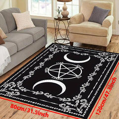 Hexagram Divination Halloween Doormat Indoor Mat Non-slip Floor Mat