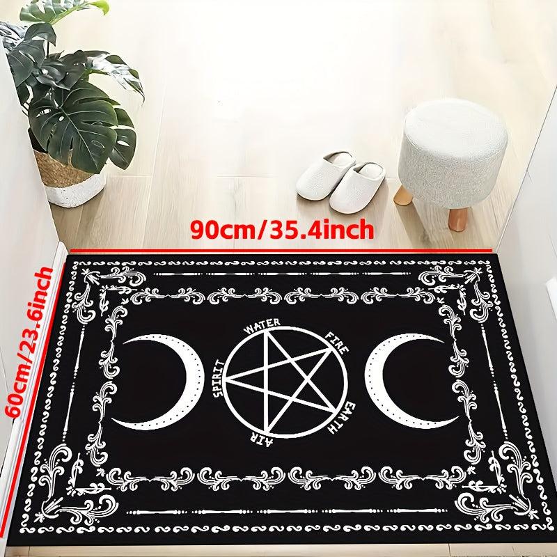 Hexagram Divination Halloween Doormat Indoor Mat Non-slip Floor Mat