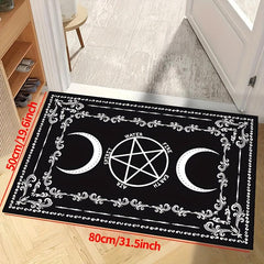Hexagram Divination Halloween Doormat Indoor Mat Non-slip Floor Mat