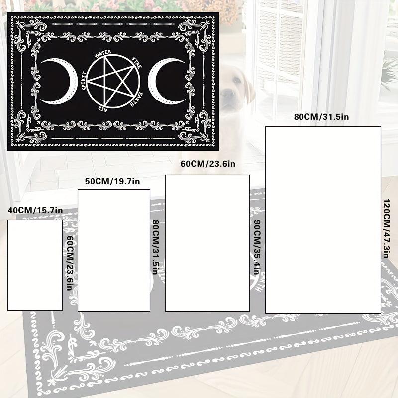 Hexagram Divination Halloween Doormat Indoor Mat Non-slip Floor Mat