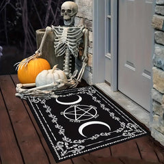 Hexagram Divination Halloween Doormat Indoor Mat Non-slip Floor Mat