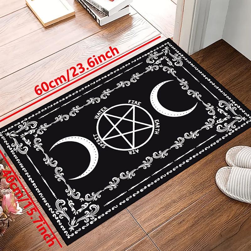 Hexagram Divination Halloween Doormat Indoor Mat Non-slip Floor Mat