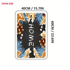 Durable Welcome Doormat Non slip Front Door Outdoor Indoor Entrance Mat
