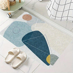 Soft Flannel Non Slip Floor Mat for Bathroom and Door