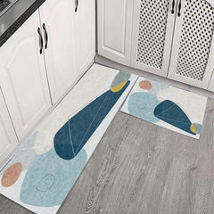 Soft Flannel Non Slip Floor Mat for Bathroom and Door