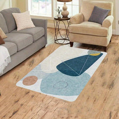 Soft Flannel Non Slip Floor Mat for Bathroom and Door