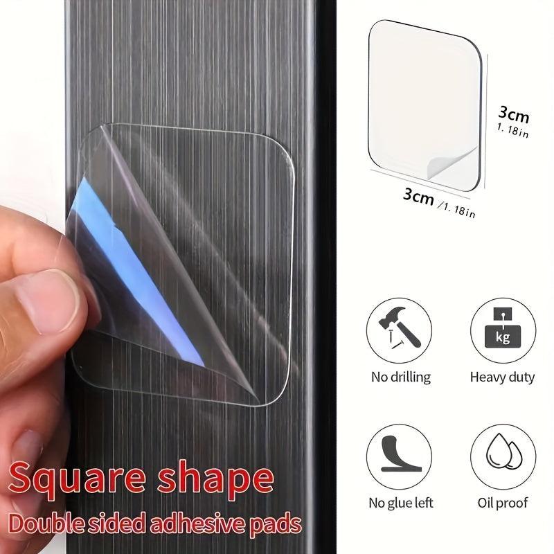 20 Pcs Double Sided Tape Transparent Non-slip Mat Stickers