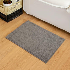 Door Mat Non-Slip Bathroom Floor Mat 23.6x17.7 Water Trapping Indoor Outdoor