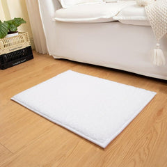 Door Mat Non-Slip Bathroom Floor Mat 23.6x17.7 Water Trapping Indoor Outdoor
