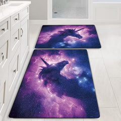 3D Unicorn Area Rug Non Slip Fluffy Throw Floor Mat