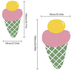 Ice Cream Plush Carpet for Children's Room Decor