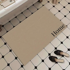 Soft Absorbent Non-slip Bath Mat Diatom Mud Material