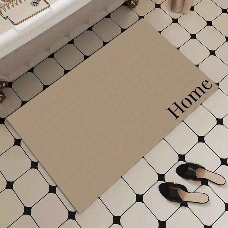 Soft Absorbent Non-slip Bath Mat Diatom Mud Material