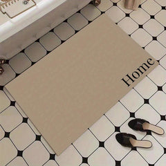 Soft Absorbent Non-slip Bath Mat Diatom Mud Material