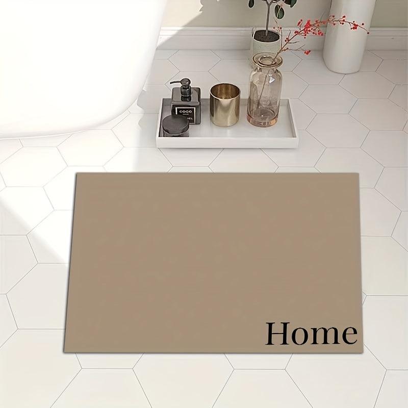 Soft Absorbent Non-slip Bath Mat Diatom Mud Material