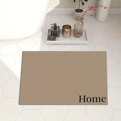 Soft Absorbent Non-slip Bath Mat Diatom Mud Material