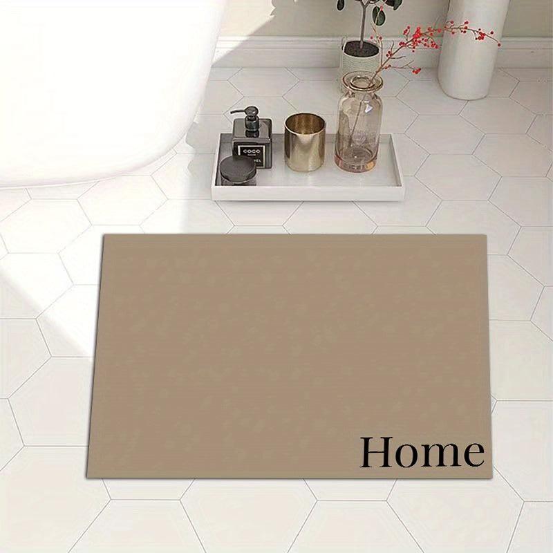 Soft Absorbent Non-slip Bath Mat Diatom Mud Material