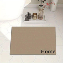 Soft Absorbent Non-slip Bath Mat Diatom Mud Material